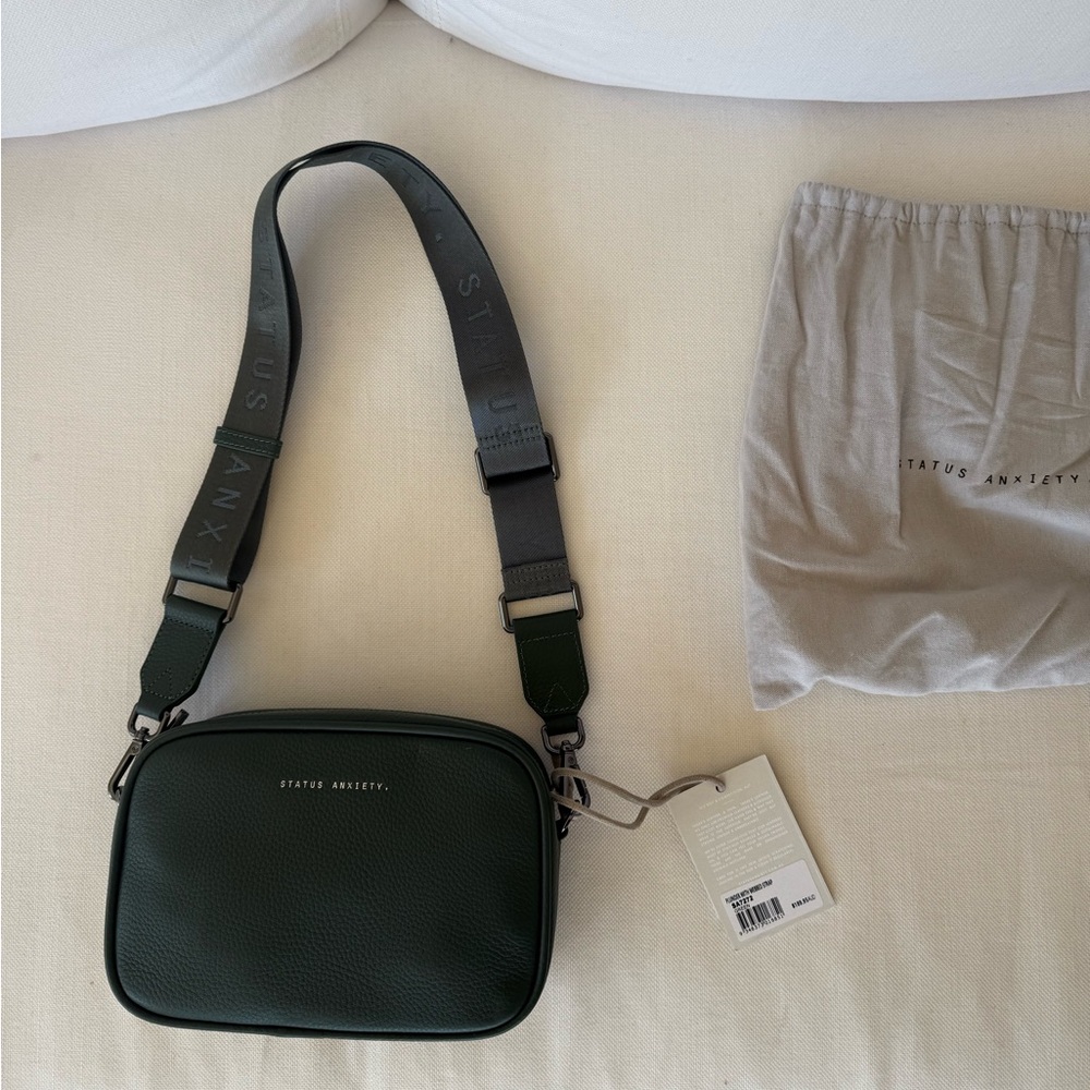 Status Anxiety Green Crossbody Bag